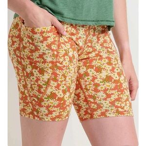 Toad&Co Floral Biker Shorts